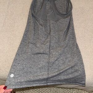 Grey lululemon, tank top. Size 4.